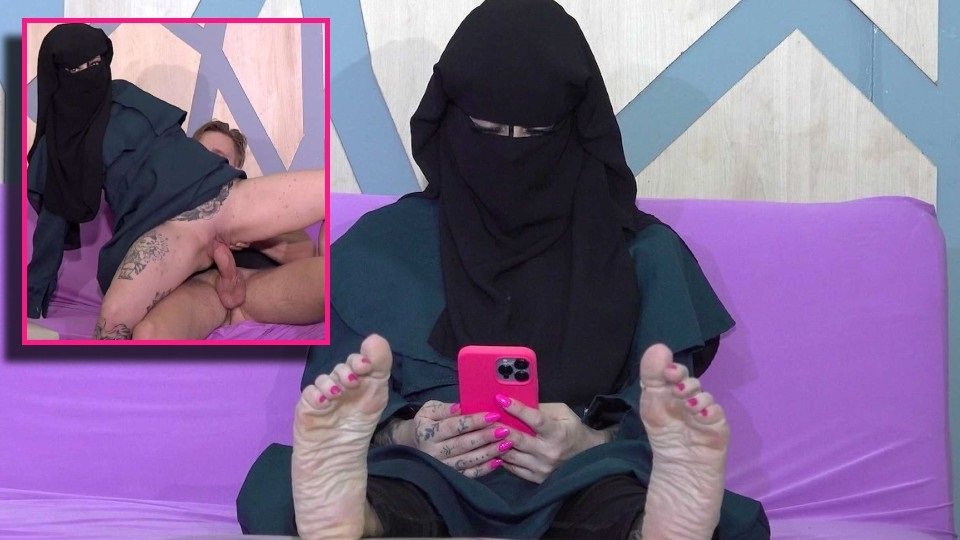 SexWithMuslims – Lady Blondie – Lazy bitch in niqab loves hard dicks