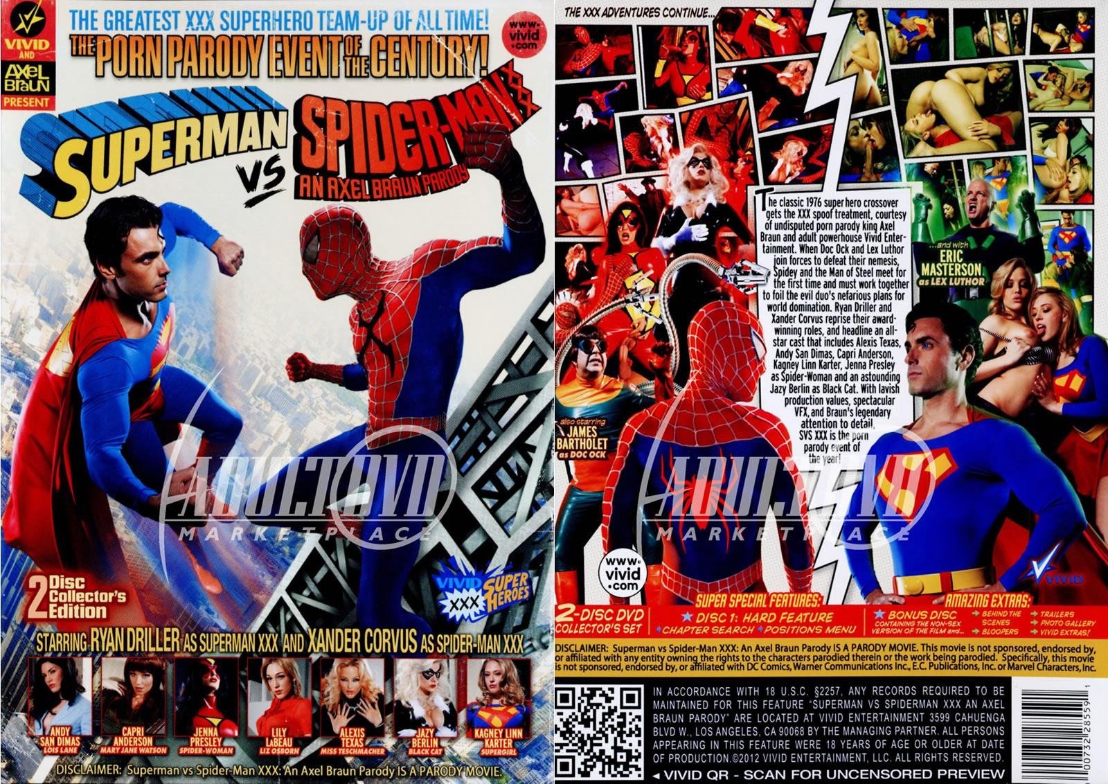 Superman vs Spider-Man XXX: A Porn Parody (2012)