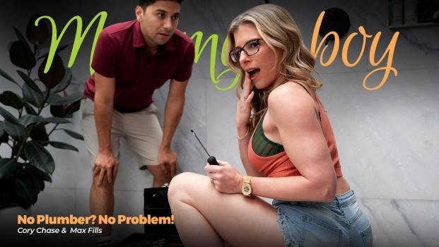 MommysBoy – Cory Chase – No Plumber? No Problem!