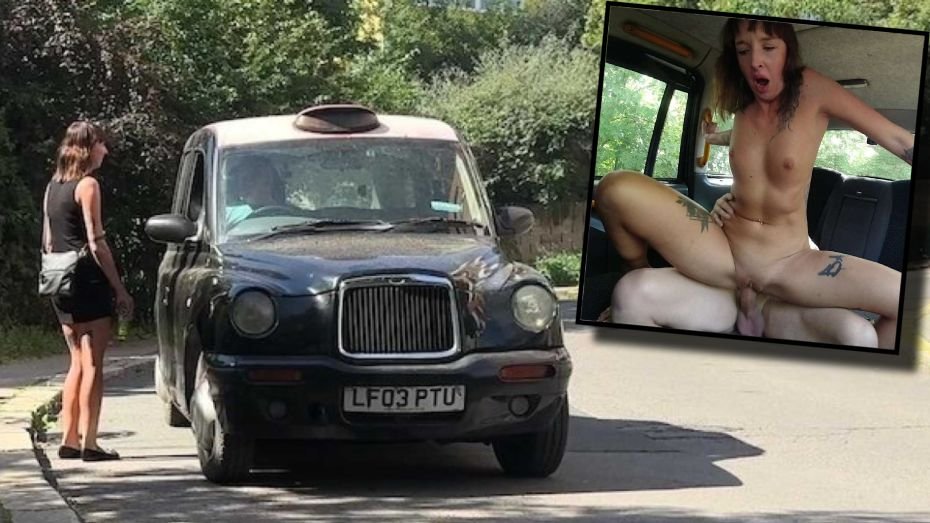 SexInTaxi – Joana Intense – Tattooed bitch gets a very special cream from his hard dick