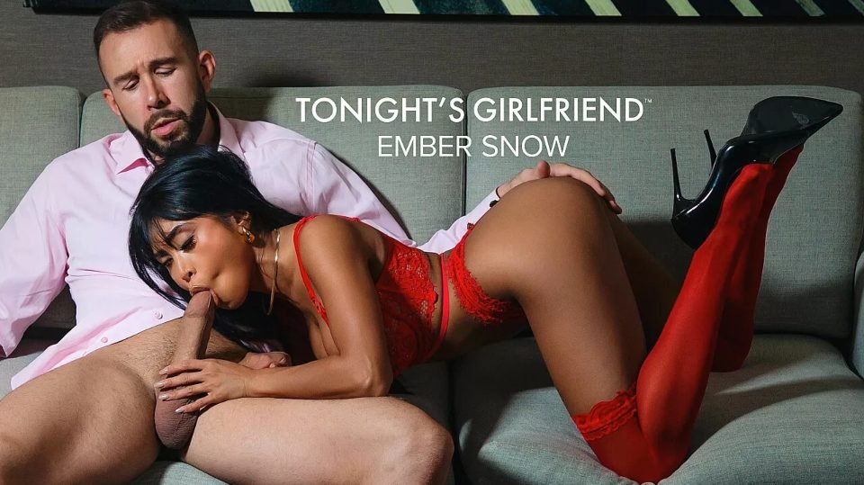TonightsGirlfriend – Busty Asian Ember Snow gives fan a lap dance before having him fuck her brains out