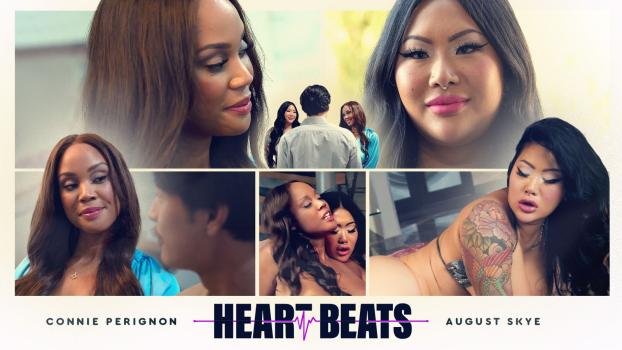 AdultTime – Connie Perignon, August Skye – Heart Beats Disconnected