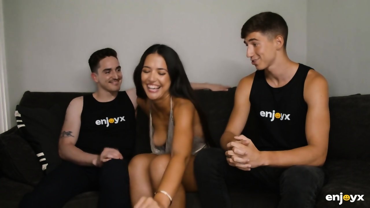 EnjoyX – Nuria Millan – Started with a Game, Ended with Double Penetration