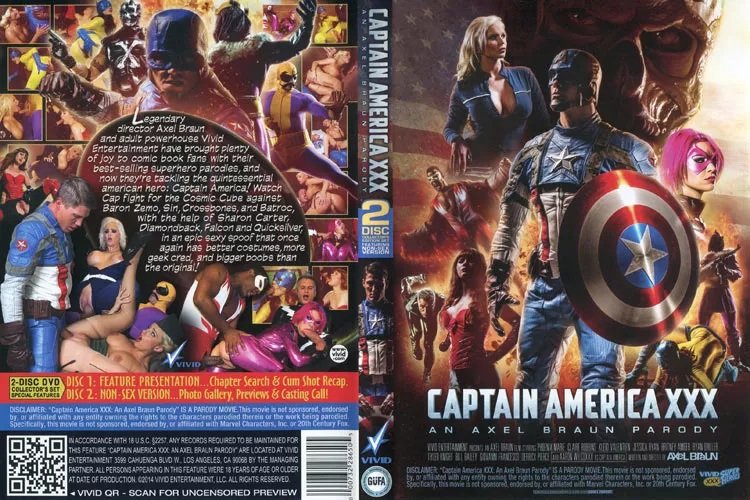 Captain America XXX An Axel Braun Parody
