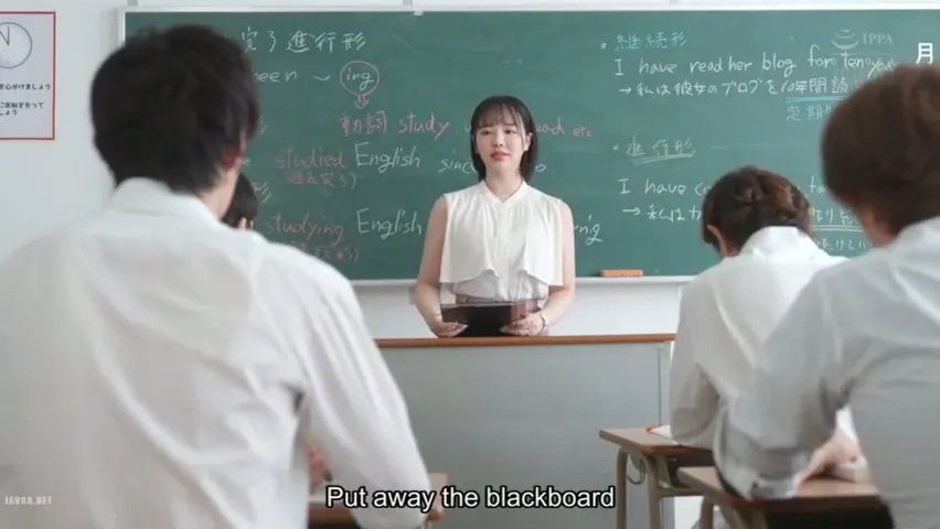 Feel free to use the teacher’s hole. Female teacher, submissive hole, Sannomiya Tsubaki (JAV)