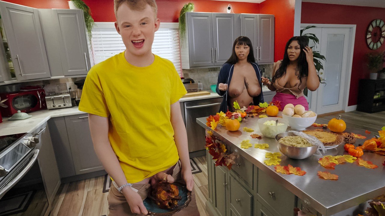 [LilHumpers] – Stuffing The Turkey! – Advoree, Jordyn Falls