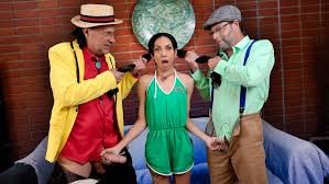 [NotMyGrandpa] Bianca Bangs – Grandpa Wars – They’ll Have to Share Their Favorite Girl…