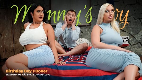 [MommysBoy] Elana Bunnz, Nia Bleu – Birthday Boy’s Boner