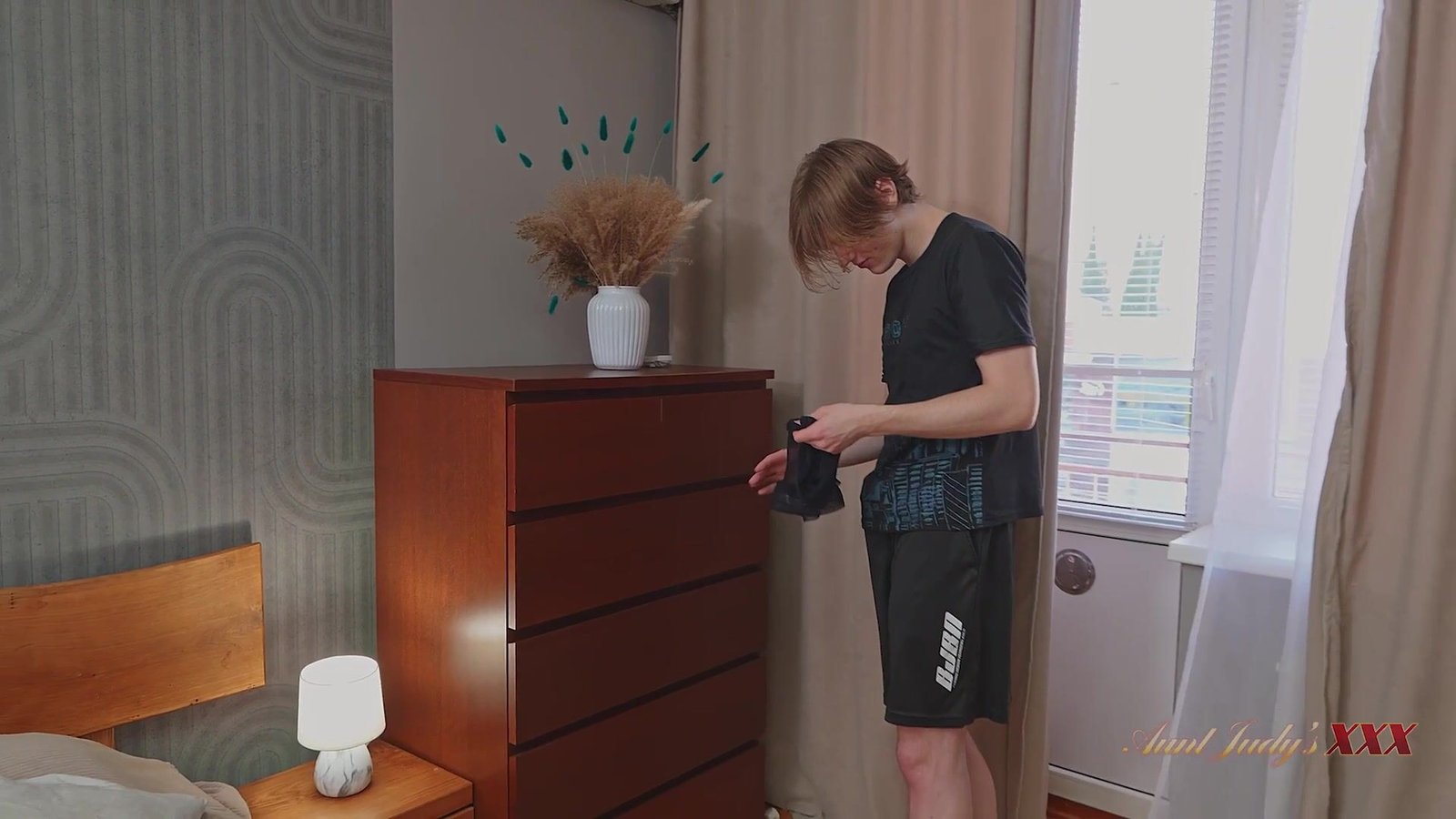 [AuntJudysXXX] Tatia (Finds Her Stepson Sifting Through Her Stockings, Gives Him What He Really Wants)