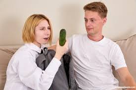 😮What am I supposed to do with a cucumber.