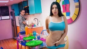 OYEMAMI – ‘Que Rico!’ Making My Dad’s New Wife Squirt All Over Me