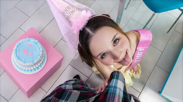 – “Your Cock Is My Birthday Wish” – She Is Old Enough for an Orgasm Now